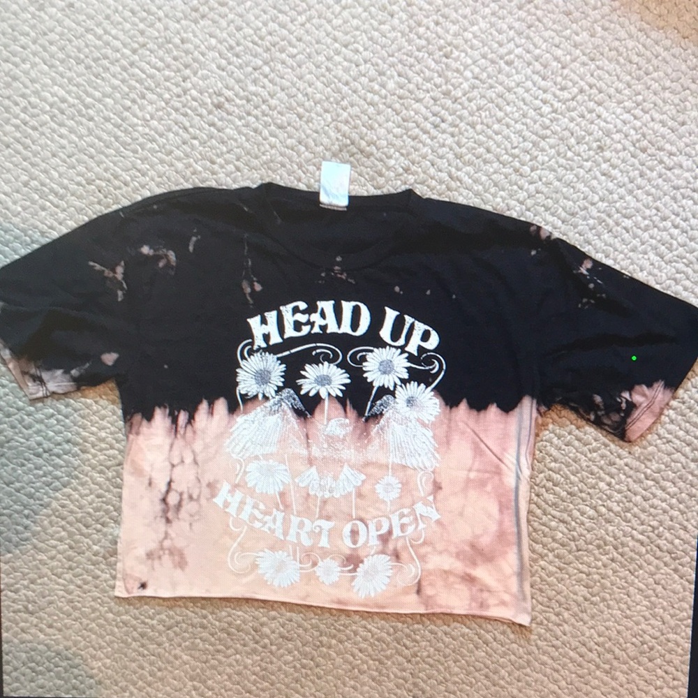 Kids Black and Pink Graphic Tee